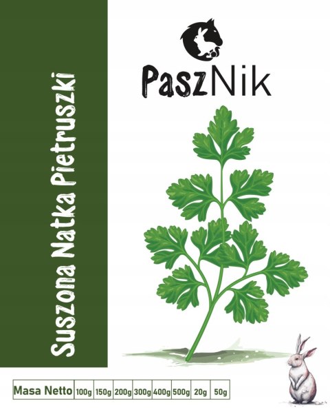 Natka Pietruszki dla gryzoni i królików 100g przysmak karma naturalna susz